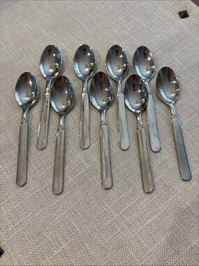 Stainless Steel Demitasse spoons Made in Italy